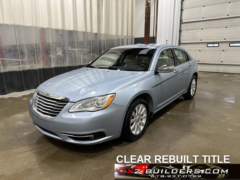 2013 Chrysler 200 Limited CLEAR REBUILT TITLE